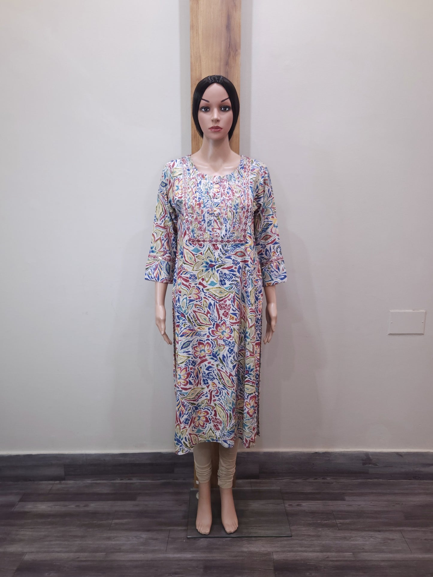 Multicolor Cotton Kurti