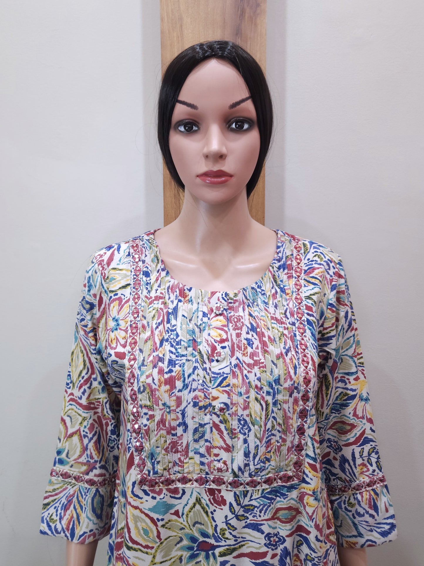 Multicolor Cotton Kurti