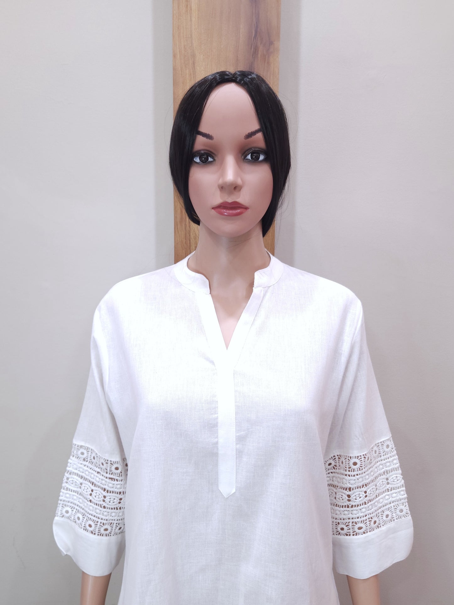 White Cotton Co-ord Set