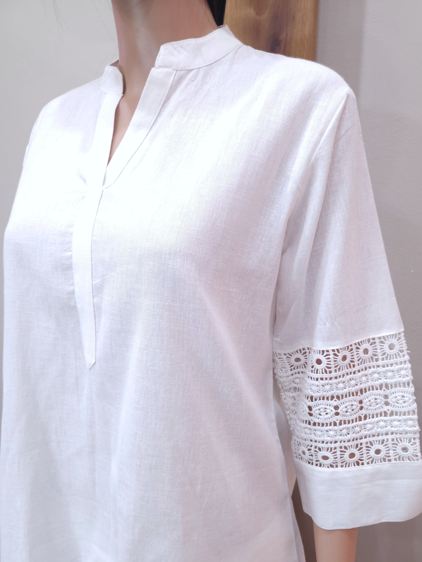 White Cotton Co-ord Set
