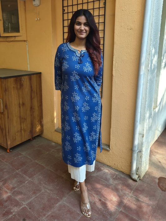 Blue Kurti