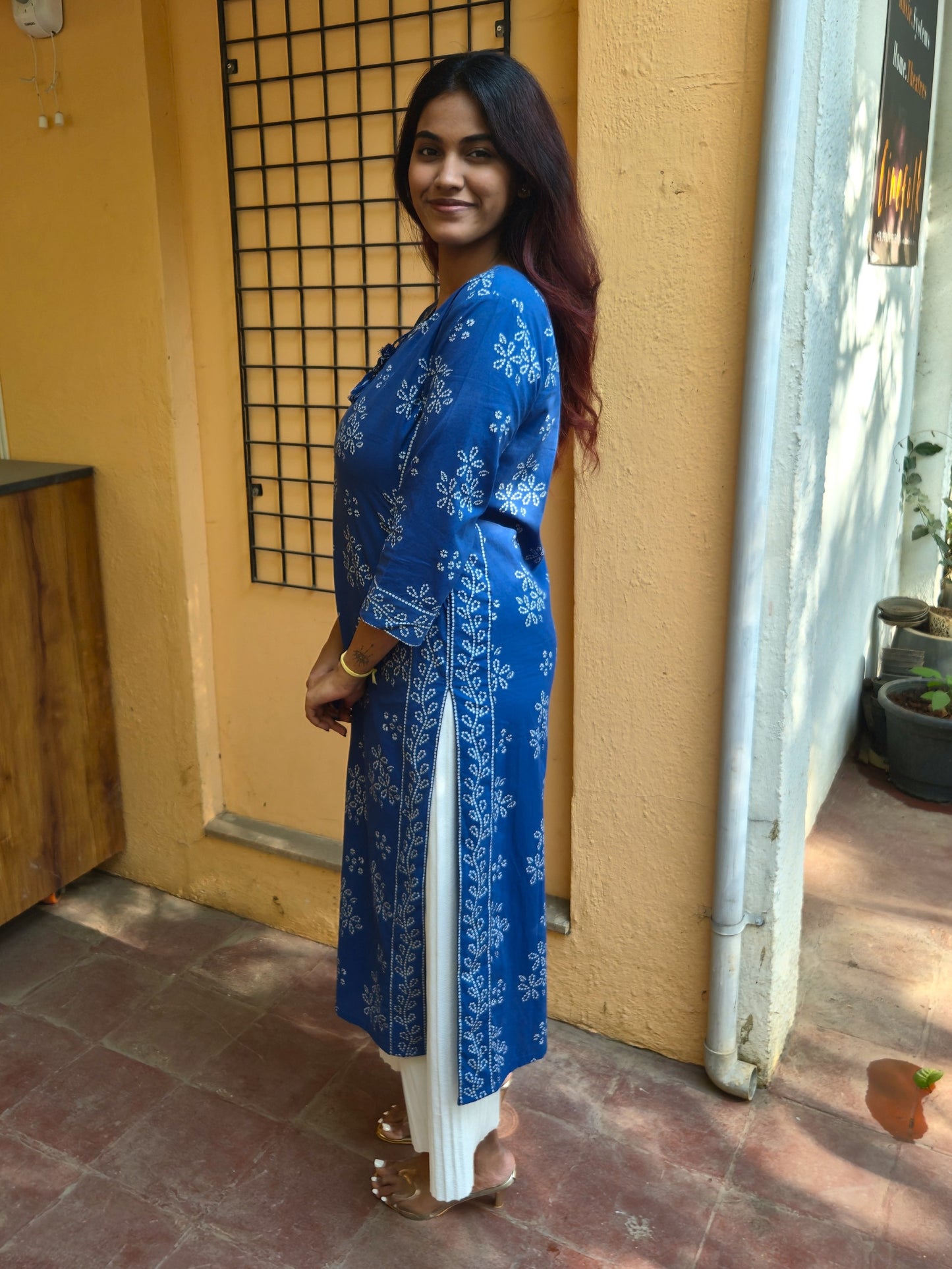 Blue Kurti
