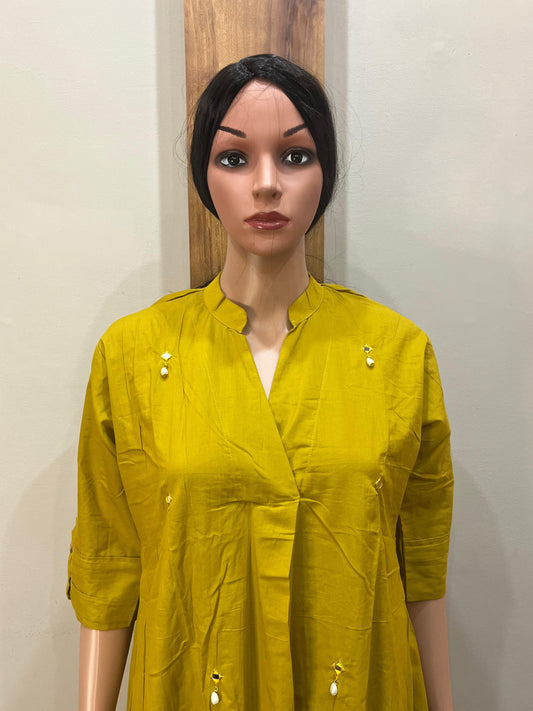 Mustard pearl cotton ps